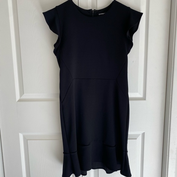 Express Dresses & Skirts - Like-New (never worn) Black Express Dress